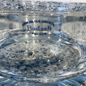 Handmade crystal serving bowl